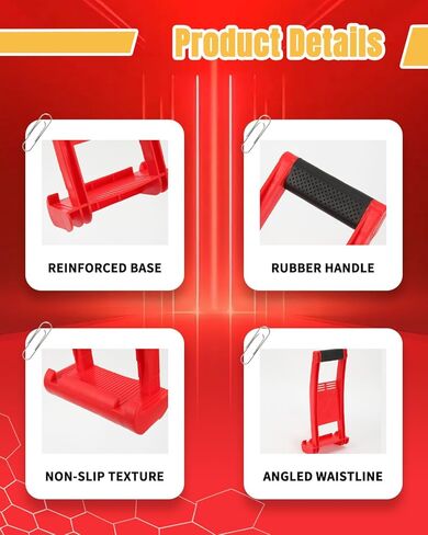 Plywood Carrier Plastic Drywall Panel Lifter, Drywall Carrying Tool, Strong ABS Drywall Lifts Panel Mover, Sheetrock Panel Carrier with 176 LB Capacity, 1 PC in Kuwait