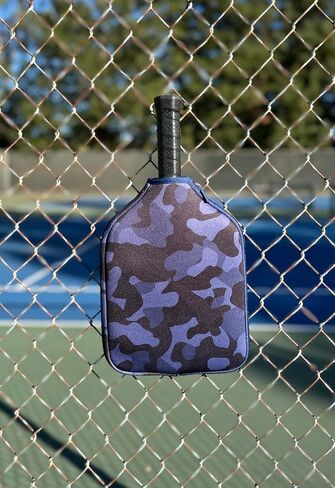 Pickleball Paddle Cover, Paddle protector, paddle cover with fence hook and pocket, pickleball paddle cover gift in Saudi Arabia