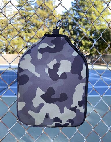 Pickleball Paddle Cover, Paddle protector, paddle cover with fence hook and pocket, pickleball paddle cover gift in Saudi Arabia
