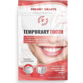 Thermoplastic Beads for Teeth Repair– for DIY Tooth Filling – Moldable Thermal Beads for Teeth Repair – Ideal for Chipped, Cracked Teeth – Realistic and Durable (20 Grames)