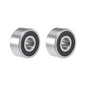 uxcell 3200-2RS Angular Contact Ball Bearing 10mmx30mmx14.3mm Sealed Bearings 5200-2RS 2pcs