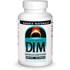SOURCE NATURALS Dim 200 Mg Tablet, 60 Count
