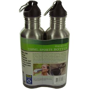 Stainless Steel Sports Water Bottle Set of 2