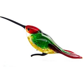 Hummingbird Figurine Hand Blown Art Glass Murano Handmade Miniature Birds Collection Glass Blown Sculpture Glass Ornament Figurine Gifts & Decor Art Glass Animals in Saudi Arabia