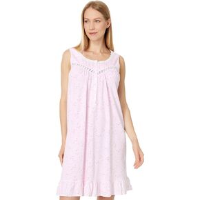 Eileen West Women's Short Sleeveless Nightgown
