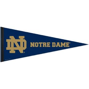 Wincraft NCAA 77769011 Notre Dame Premium Pennant, 12" X 30"