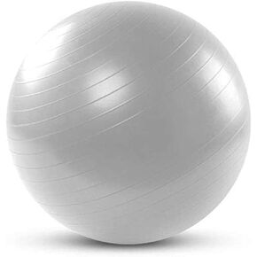 Silfrae 55/65/75cm Yoga Ball Exercise Ball Anti-Slip & Anti-Burst Pilate Balance Ball with Pump for Fitness Home and Office