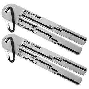2 Pcs Shingle Gauge, Shingle Gauge Measuring Tool, Stainless Steel Roof Gauge Tool, High Hardness Pitch Gauge Roofing for Measures and Analyze The Thickness of Shingle