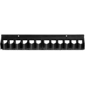 Horse Whip Rack, Wall Mounted Whip and Crop Holder Multifunctional Horse Riding Whip Hanging Bracket Stables Whip Rack Tool Organizer Holder(Black)