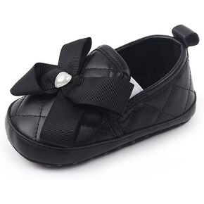 LONSOEN Baby Girls Boys Canvas Loafers Infant Toddler Prewalk First Walking Shoes