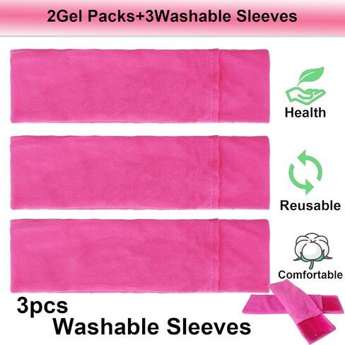 Reusable Perineal Cooling Pad for Postpartum & Hemorrhoid Pain Relief,Hot and Cold Pads for Postpartum Essentials, Hot & Cold Packs for Women After Pregnancy and Delivery, 2 Ice Pack and 3 Cover(pink) in Saudi Arabia