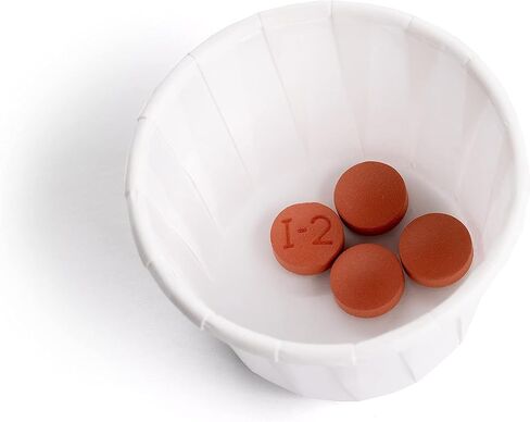 Superior Trading Co. Paper Disposable Souffle Cups for Snacks, Food & Medicine - Condiment Cups, Sauce Cups, Souffle Cups, Medicine Cups, Portion Cups, Small Paper Cups - 250 Cups, 1.25 oz, White in Kuwait
