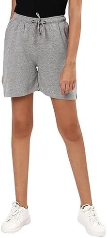 Pack of 2 Solid Women Multicolor Basic Cotton Shorts in Saudi Arabia
