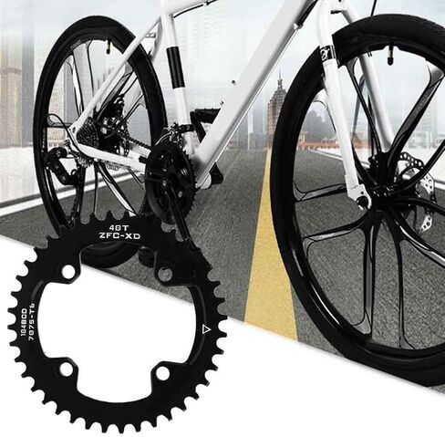 VGEBY1 Bike Chain Ring, 40T 42T Narrow Wide Chainring Single Crankset Sprocket Wheel (40T104BCD) in Saudi Arabia