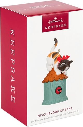 Hallmark Keepsake Christmas Ornament 2024, Mischievous Kittens, Gifts for Animal Lovers in Saudi Arabia