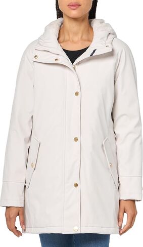 Tommy Hilfiger Women's Hooded Aline Soft Softshell Rain Coat in Saudi Arabia