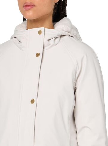 Tommy Hilfiger Women's Hooded Aline Soft Softshell Rain Coat in Saudi Arabia