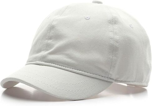Short Brim Unconstructed Soft Cotton Plain Baseball Cap Adjustable Washed Low Profile Dad Hat for Men Women in Saudi Arabia
