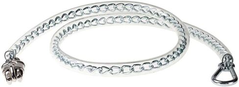HORZE Tie Chain with Panic Snap - Clear - 22 in in Saudi Arabia