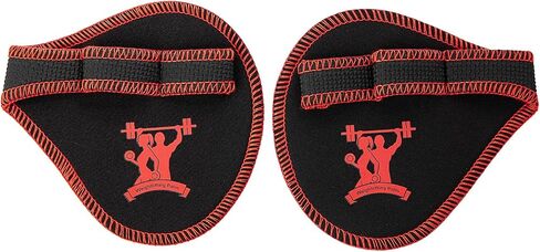 DEHAI Neoprene Lifting Grips Palm Pads, 5mm Durable Pull Up Gym Workout Hand Grips Mens Womens Prevents Callus Tears Non-Slip for Weightlifting Fitness Rowing in Saudi Arabia