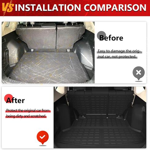 Xipoo Cargo Liner متوافق مع 2012-2016 Honda CRV Cargo Liner TPE Trunk Mat استبدال لـ 2012 2013 2014 2015 2016 Honda CRV Accessories (2012-2016 Honda CRV، حصيرة الصندوق الخلفي) in Saudi Arabia