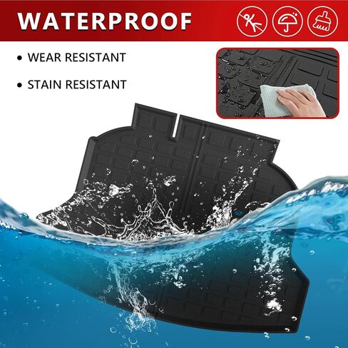 Xipoo Cargo Liner متوافق مع 2012-2016 Honda CRV Cargo Liner TPE Trunk Mat استبدال لـ 2012 2013 2014 2015 2016 Honda CRV Accessories (2012-2016 Honda CRV، حصيرة الصندوق الخلفي) in Saudi Arabia