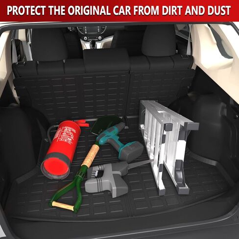 Xipoo Cargo Liner متوافق مع 2012-2016 Honda CRV Cargo Liner TPE Trunk Mat استبدال لـ 2012 2013 2014 2015 2016 Honda CRV Accessories (2012-2016 Honda CRV، حصيرة الصندوق الخلفي) in Saudi Arabia