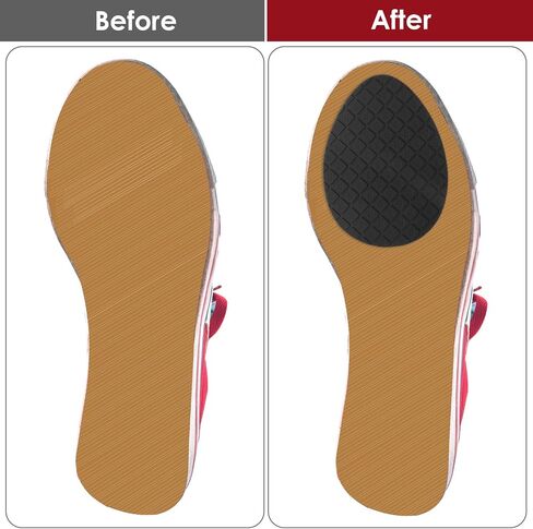 Sibba Non Slip Shoes Pads 3 Pairs Sticky Sole Protectors High Heels Anti Slip Shoe Grips Bottom Insoles No Skid Shoe Inserts Padding Comfortable Silicone Accessories Fit Sneakers Slippers (Black) in Saudi Arabia