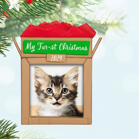 Hallmark Keepsake Christmas Ornament 2024, Mischievous Kittens, Gifts for Animal Lovers in Saudi Arabia