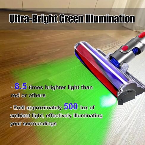 Upgraded Dust Illumination with Green Laser for Household Vacuum Cleaner in Saudi Arabia