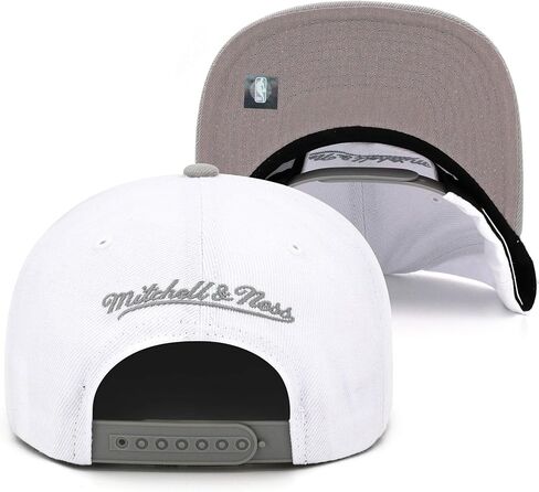 قبعة Mitchell & Ness Knicks Snapback قابلة للتعديل - Retro 4 Cool Gray in Saudi Arabia