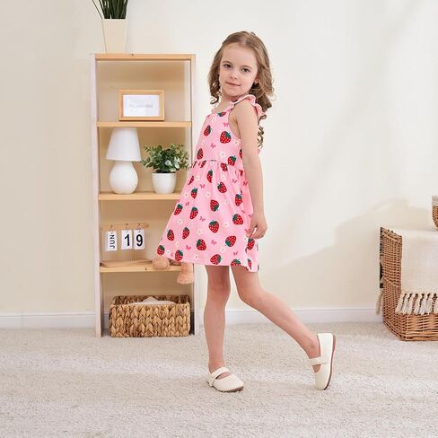 Gothletic طفل الفتيات فساتين الاطفال ملابس الصيف كشكش كم عودة Bowknot فستان طفل عارية الذراعين حفلة فستان الشمس 2-7 سنوات in Kuwait
