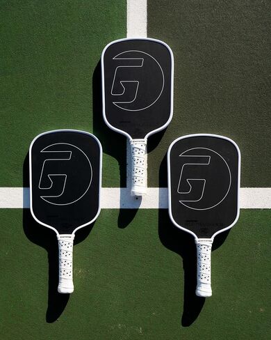 GAMMA Obsidian Carbon Fiber Pickleball Paddle, 10mm, 13mm, and 16mm Core Options, Comfortable Molded Foam Handle, and Customizable Handle Weight System in Saudi Arabia