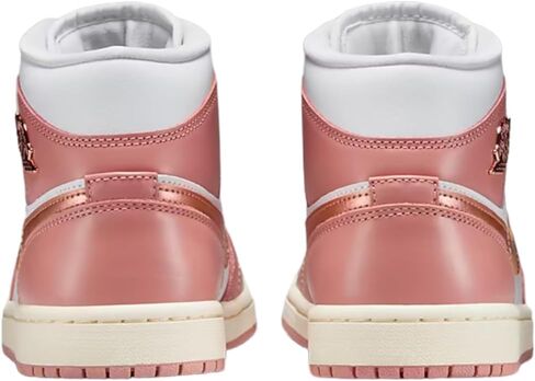 Jordan 1 Mid Women Red Stardust/Metallic Copper FB9892-670 8.5 in Saudi Arabia