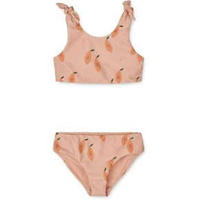 Girls Swimsuit Two Piece Bikini Set Bowknot Swim Top & Bottom Tankini Set Summer Beach Wear Dolphin Whale Bathing Suit