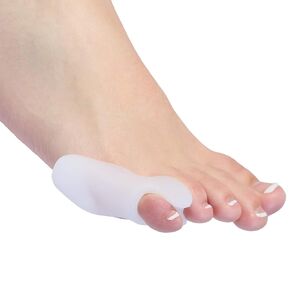 Bunionette Corrector Pads - 6-Pack of Small Pinky Toe Tailors Bunion Pain Relief Protectors with Premium Gel Cushions - Best Foot Orthotics and Toe Straightener Sleeve. Unisex