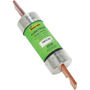 Bussmann Cartridge Fuse Dual Element Time Delay 200 Amp 250 V 7.13 " X 1.56 " D Copper Bulk