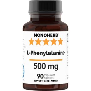 L-Phenylalanine 500 mg per Capsule - 90 Veg Capsules
