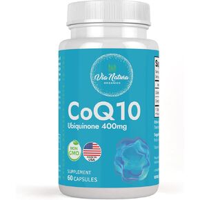 CoQ10 Ubiquinone 400mg | Supplement | 60 Capsules