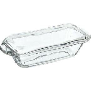 Grant Howard Glass Butter Dish, Clear
