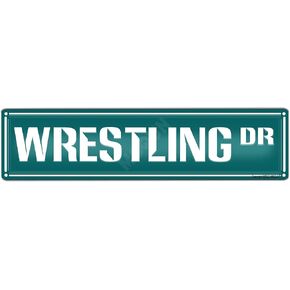 Wrestling Dr Sign, Wrestling Sign, Wrestling Decor, Funny Wall Decor For Home Farmhouse Man Cave Bathroom Bar Street, Quality Metal Signs 16x4 Inch in Saudi Arabia