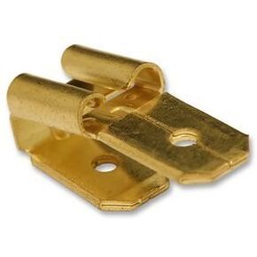 MOLEX 19043-0010 3 WAY ADAPTER, DUAL MALE TO SINGLE FEMALE, QUICK DISCONNECT, 6.35MM, UNISULATED (50 pieces)