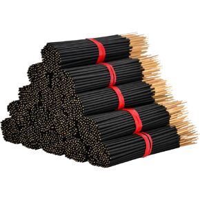 Spearmint Exotic Incense Sticks 7 Inch - Bulk 1 Bundle 85 to 100 Sticks - Natural 7" Long Lasting Aroma That Burns for 30 to 45 Minutes.