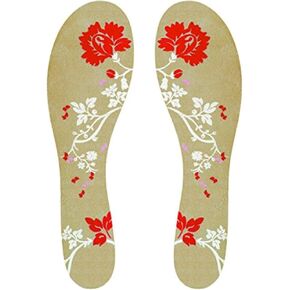 Summer Soles Softness of Suede Stay-Dry Women's Full Length Insoles - Microfiber Suede Absorbs Sweat to Keep Feet Fresh - Adhesive Shoe Liners