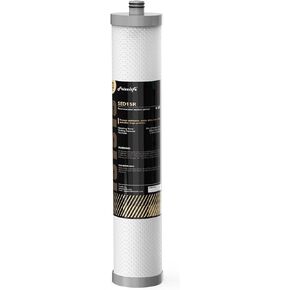 Frizzlife SED15R Replacement Filter Cartridge (1st Stage) for DW15, TW15, DW15F, TW15F Under Sink Water Filters