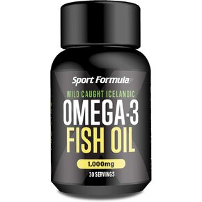 Wild Caught Fish Oil Omega 3 Fatty Acids DHA EHA from Iceland
