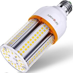 1Pack 400W Equivalent LED Corn Light Bulb 4000 Lumen 5000K 30W Large Area Cool Daylight White E26/E27 Medium Base for Outdoor Indoor Garage Warehouse Factory Workshop Street Backyard