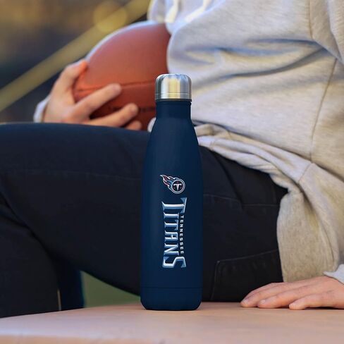 FOCO NFL unisex-adult NFL Team Logo Wordmark Chill Water Bottle in Saudi Arabia