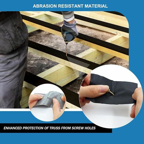 شريط رافدة على سطح السفينة، شريط بوتيل مقاس 1-5/8 بوصة × 50 بوصة، شريط رافدة ذاتي اللصق للتزيين، شريط رافدة مقاوم للماء، شريط وامض مقاوم للطقس لإصلاح الختم لحماية الحزم والأسطح الخشبية in Kuwait