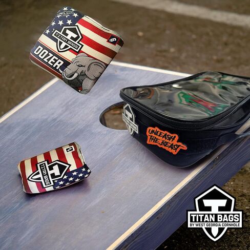 Titan Bags Cornhole Bags Organizer - The Ultimate Carrying Case for Your Cornhole Bag Sets - Convenient, Portable, and Durable Solution for Travel, Tournaments, and Game Nights in Saudi Arabia